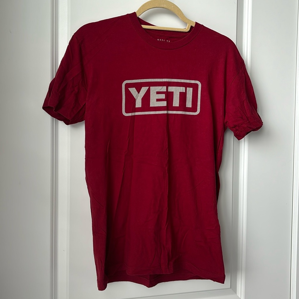 Dark Red Yeti T-Shirt